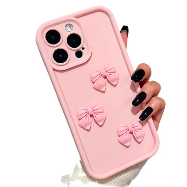 Ins Princess pink Bow for IPhone