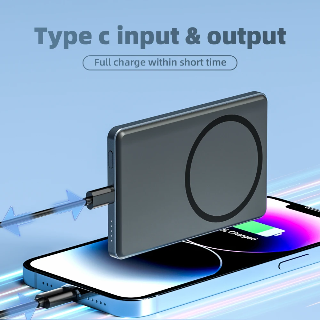 Power Bank Magnetic Wireless
