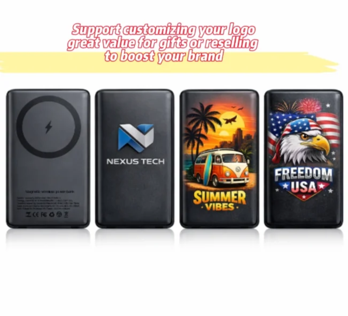 Power Bank Magnetic Wireless